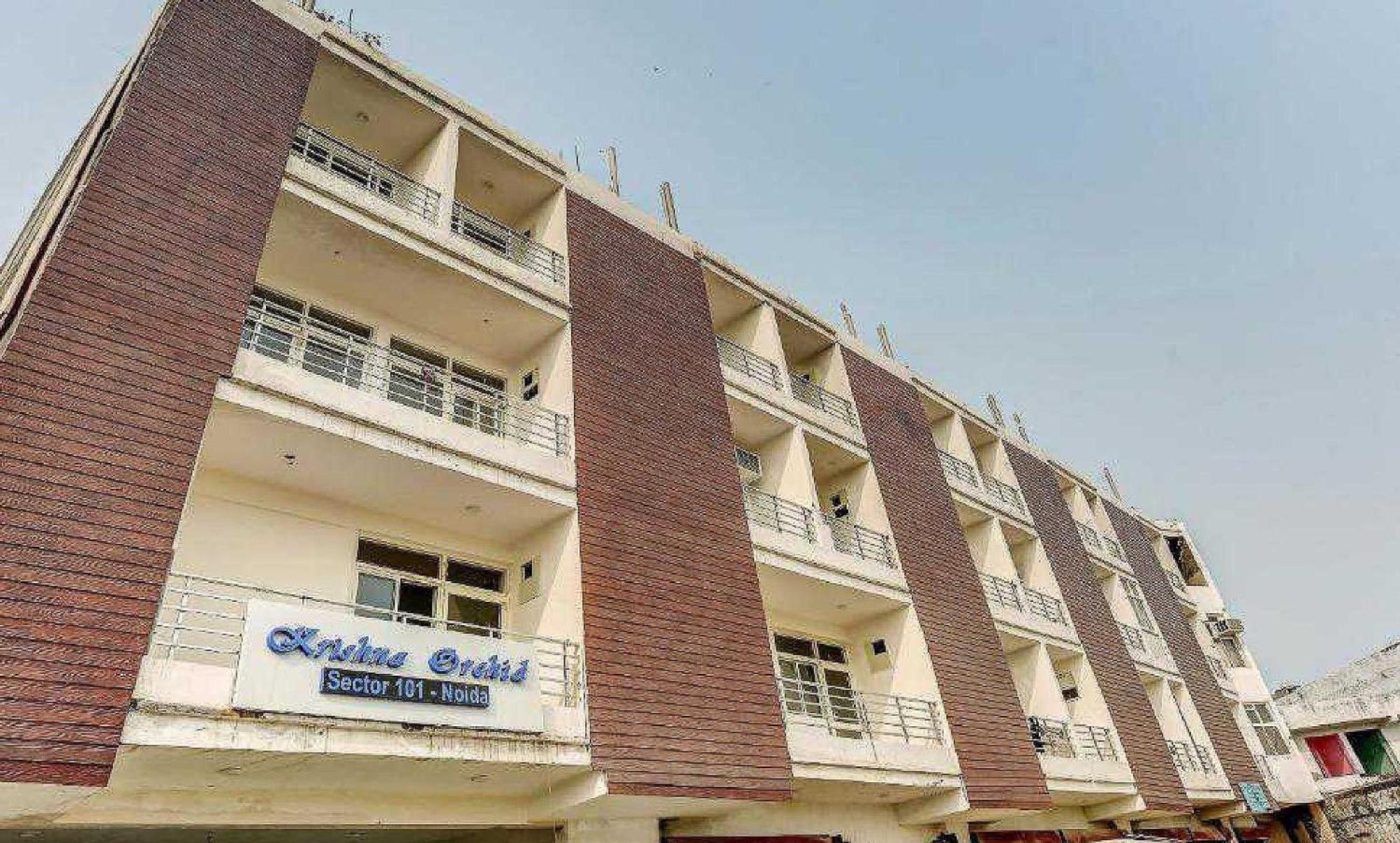 Hotel O Krishna Orchid Near Noida Sector 81 Metro Station Екстериор снимка