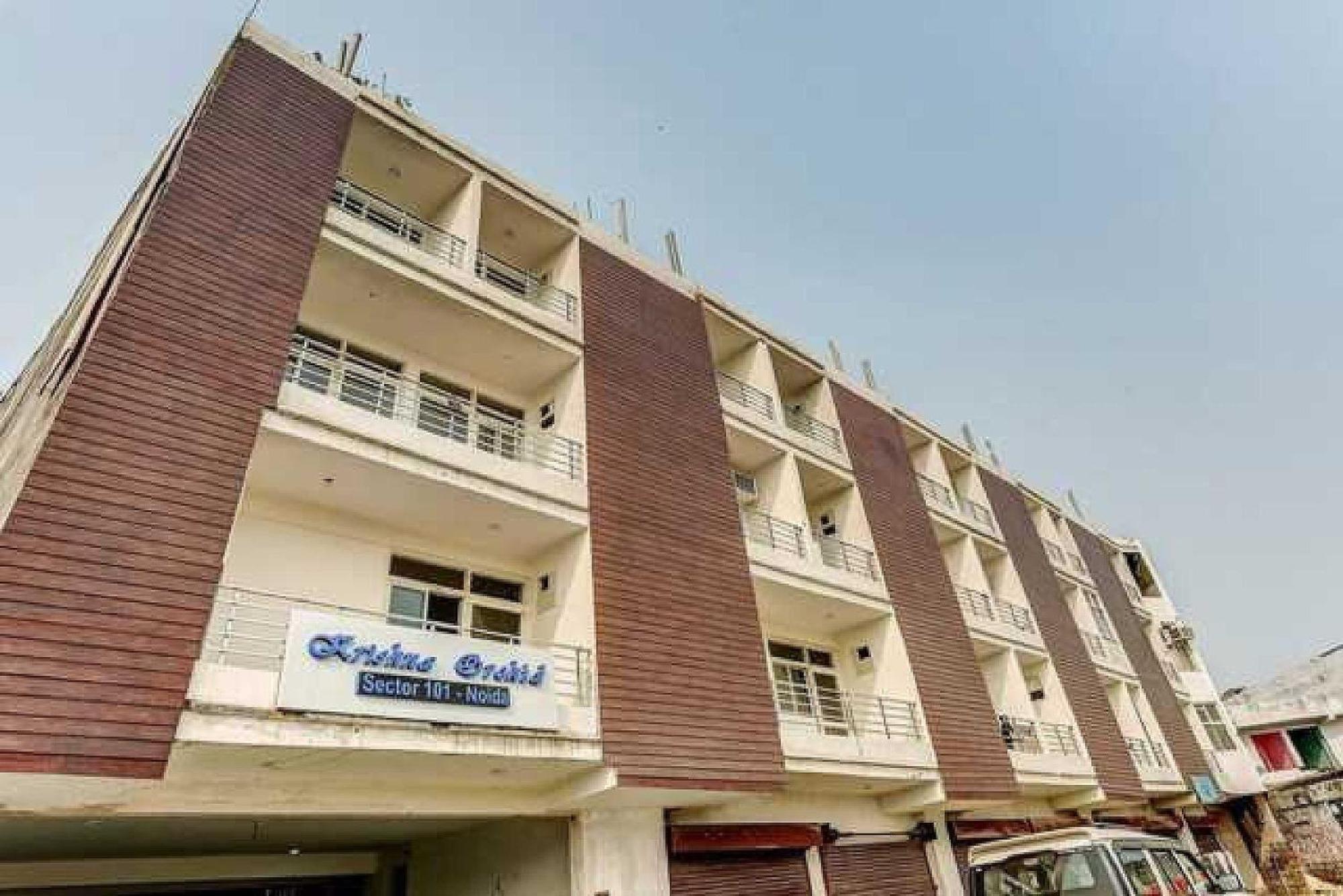 Hotel O Krishna Orchid Near Noida Sector 81 Metro Station Екстериор снимка